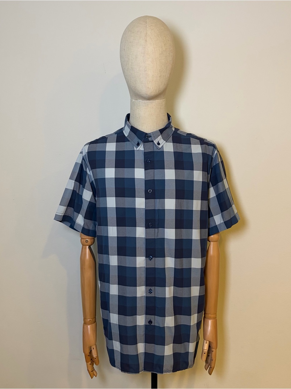The North Face Men's Plaid Short Sleeve Shirt XL